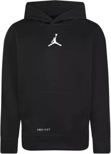 Nike Jordan Jumpman Dri-Fit Boys Hoodie Black Size M 10/12 - Picture 1 of 4