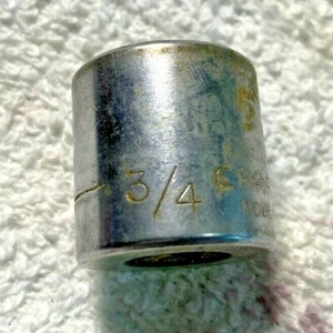 Craftsman VV 43007 3/8" Drive 3/4" 6 Point Socket Free Shipping - Picture 1 of 4