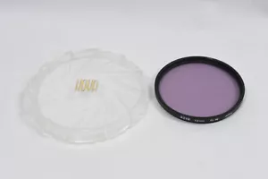 Hoya 72mm FL-W Fluorescent Camera Lens Glass Filter - Vintage Japan - Picture 1 of 7