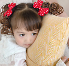 2PCS Princess Baby Wig Curly Hair Accessories Cute Hairpin  Children