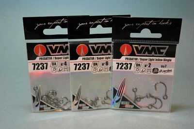 VMC 7237 BN - Einzelhaken für Wobbler - Single Hook - alle Größen - - Bild 1 von 3