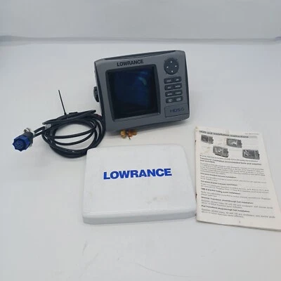 Lowrance HDS 5 Chartplotter Sonar Fishfinder Marine GPS ENET NMEA2000 HDS5 - Image 1 of 4