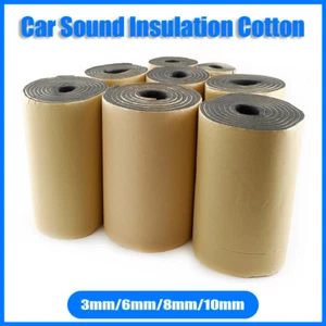 1 Rolle 50x300cm Dämmmatte Auto KFZ Selbstklebend Schallschutzmatte Isolierung # - Bild 1 von 7