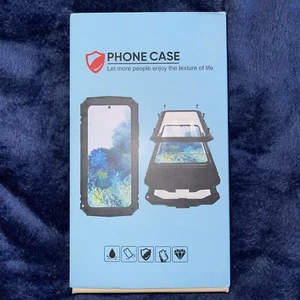 Metall Hülle für iPhone 14 Pro Max Schwerlast Abdeckung Stoßfest - Schwerlast GELB - Bild 1 von 5