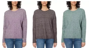 Legendary Outfitters Damen Rundhalspullover XL, Farbe Lila/Jade/Schokolade - Bild 1 von 21