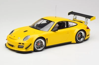 151108902 Porsche 911 997 GT3 R Street Racing Yellow Minichamps 1/18 - Photo 1/4