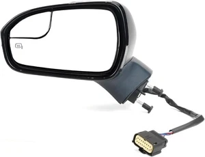 Conjunto de espejo retrovisor lateral del conductor compatible con Ford Fusion Sedán 2013-2016 S SE... - Imagen 1 de 7