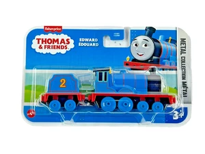 Thomas & seine Freunde Druckguss-Schiebespielzeugzug Lok Fisher-Price - Edward - Bild 1 von 2