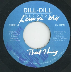 " DOO WOP THAT THING." lauryn hill. DILL - DILL RECORDS 7in 1998. - Foto 1 di 2