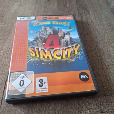 Sim City 4 Deluxe Edition | PC | 2er CD-Box guter Zustand  - Bild 1 von 3
