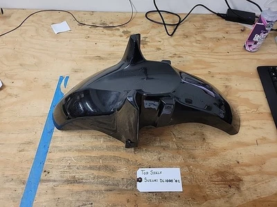 Suzuki 2002 DL 1000 Vstrom Front Fender BLACK 53111-06G01-YAY  - Image 1 of 4