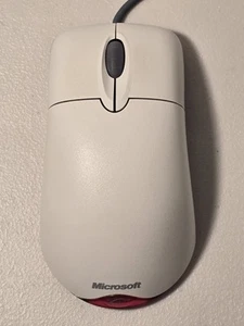 Vintage Microsoft Wheel Mouse Optical Model X08-71118 PC USB & PS/2 Compatible - Picture 1 of 5