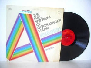 THE FULL SPECTRUM OF QUADRAPHONIC CQ 10869 Santana Miles Davis Ten Years After - Picture 1 of 4
