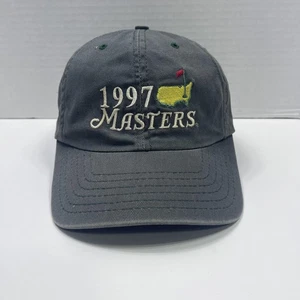 Vintage Masters Tournament Hat Cap Strap Back Mens Golf Augusta National 90s - Picture 1 of 10