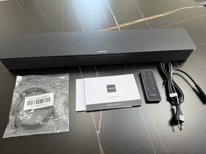 Bose TV Speaker – kompakte Soundbar mit Bluetooth-Verbindung, Schwarz - Bild 1 von 7