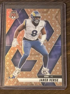 2025 Panini Mosaic JARED VERSE Honeycomb PRIZM SSP #8 Rams - Picture 1 of 2