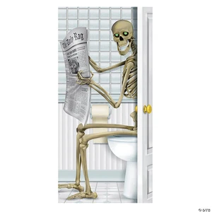 COPRIPORTA BAGNO SCHELETRO - Foto 1 di 1