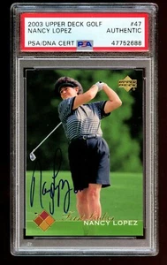 Nancy Lopez #49 signed autograph auto 2003 Upper Deck Golf Card PSA Slabbed - Picture 1 of 1
