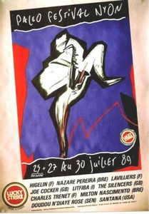 Póster original de colección PALEO NYON FESTIVAL DE MÚSICA FOLCLÓRICA SUIZO 1989 - Imagen 1 de 1