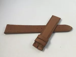 Cinturino orologio da polso Girard Perregaux in pelle marrone 16 mm - Foto 1 di 4