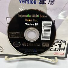 Nintendo Gamecube Interactive Multi-game Demo Disc Version 18 (Disc Only Tested)