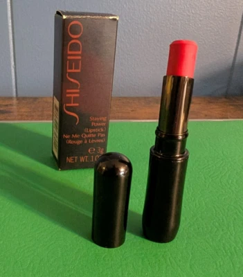 Lápiz Labial Shiseido Staying Power SP4 Rojo y Glorioso 1oz Hecho en Japón Nueva Caja Foto 1 de 4