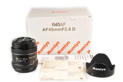 New MAMIYA Sekor D AF 45mm f/2.8D Lens for Phase one XF DF w/box - Image 1 of 4