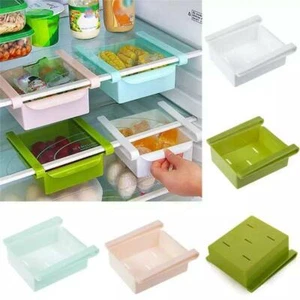 Kitchen Fridge organizer storage Refrigerator Storage Rack Freezer Shelf Holder - Picture 1 of 8