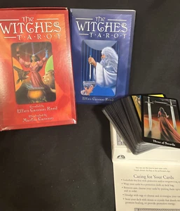 The Witches Tarot Kit 78-tarot cards And Companion Book, Ellen Cannon Reed 1995 - Bild 1 von 6