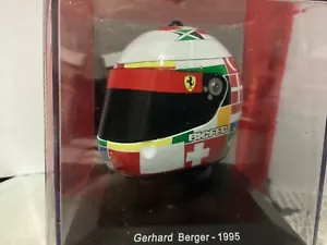 Helme Pilotenkoffer F1 Ferrari Gerhard Berger 412 T2, 1995, 1/5, Neu IN Teke - Bild 1 von 4