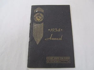 1934 Annual BURNABY SOUTH HIGH SCHOOL New Westminster B.C. Yearbook Y163 - Picture 1 of 6