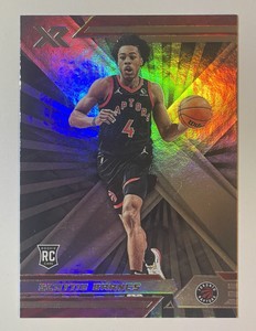 2021-22 Panini Chronicles XR Basketball Scottie Barnes Rookie Card #379 Raptors