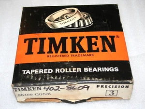 Timken 98400-3 Kegelrollenlager Kegel Klasse 3 Präzision; 4" Bohrung - NEU - - Bild 1 von 6