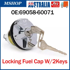 69058-60071 1 Set Locking Fuel Cap For Toyota Twist Cap HILUX Diesel Models NEW - Picture 1 of 15