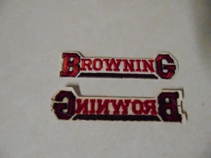 LAW ENFORCEMENT PATCH POLICE OLDER BROWNING ARMS 4 INCHES IRON OR SEW ON - Picture 1 of 1
