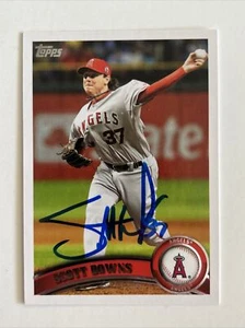 Scott Downs Autographed 2011 Topps Card #US101 In Person M993 - Picture 1 of 2