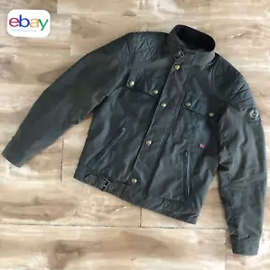 Belstaff BROOKSTONE Jacked Man, Inglaterra 1924, algodón encerado, oliva oscuro, talla M - Imagen 1 de 16