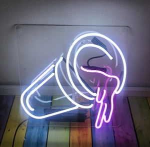17"x14"Double Cup Neon Sign Light Home Room Wall Hanging Man Cave Nightlight Art - Picture 1 of 1