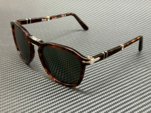 PERSOL PO3345S 24 31 Brown Havana Green Unisex 54 mm Sunglasses - Picture 1 of 4