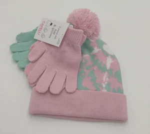 CAPELLI NEWYORK 3 PIECE SET HAT AND GLOVES, MULTI, S/M - Picture 1 of 2