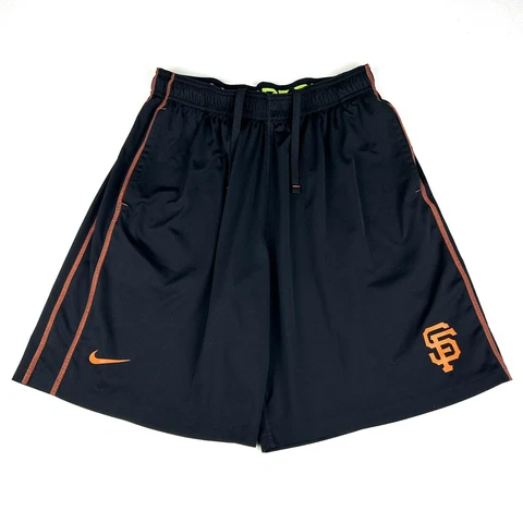 Nike BSBL Baseball MLB San Francisco Giants Training Practice Shorts Large Cover