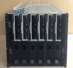 HPE Synergy 12000 6x 480 Gen10 Platinum 288 Cores 2x 40GB VC 2x 16GB FC Frame - Picture 1 of 2