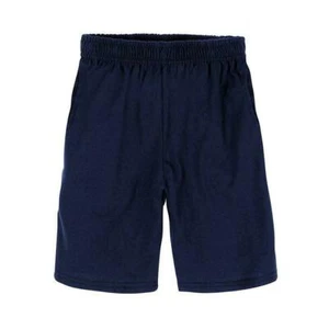 Hanes Boys Youth Jersey Short - Navy - Size: XS (4/5) - Picture 1 of 1