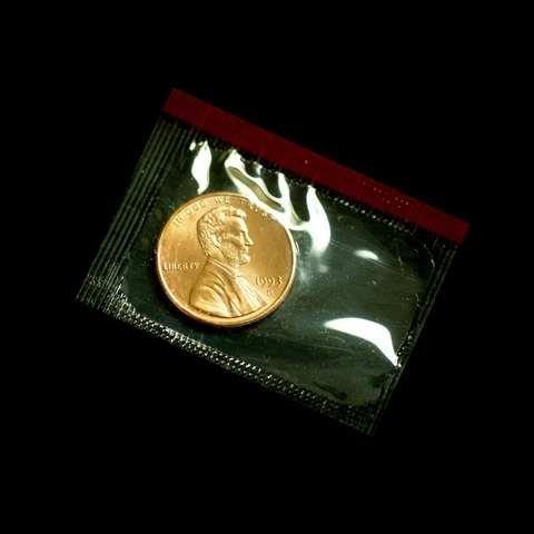 1993 D  Lincoln Memorial Penny ~ Uncirculated Coin Original Mint Cello Cover