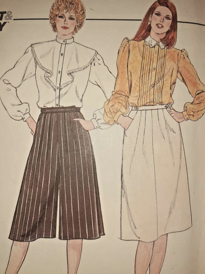 Butterick 4554 Skirt Culottes Knee Shorts Sewing Pattern Ladies 18 20 22 UC Fast - Image 1 of 4