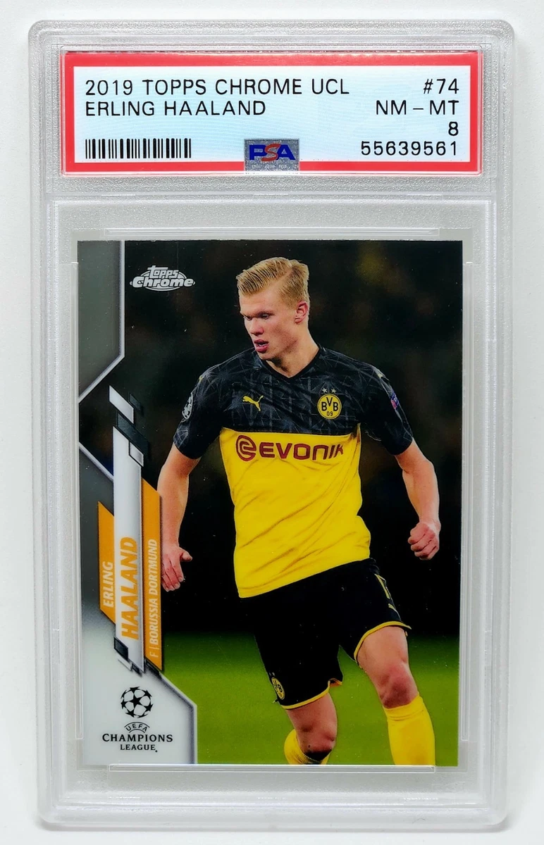 2019-20 Topps Chrome UCL Erling Haaland #74 for sale | eBay