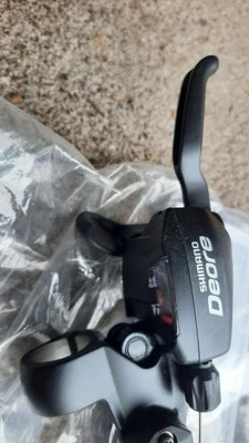 Shimano Dual Control Deore Schalt, Bremshebel SATZ hydraulischen Bremsen Schwarz - Bild 1 von 4