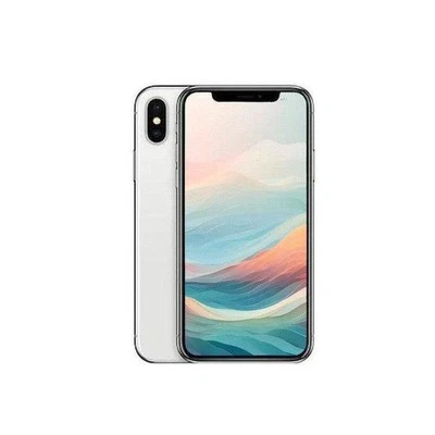 Apple iPhone X 64GB Silver - Excellent - Refurbished - Image 1 of 2