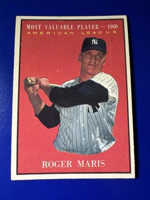 1961 Topps #478 Roger Maris - EX-MT LOOK! *SNOCARDS* - Image 1 of 2