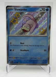 Pokemon TCG Slowpoke 116/091 Paldean Fates Shiny Rare Holo, NM - Bild 1 von 2